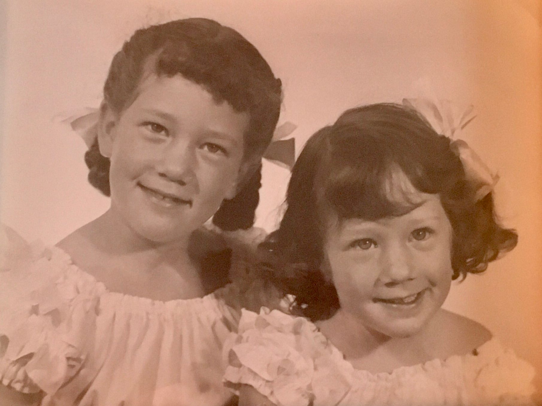 Janet and Judy as little girls