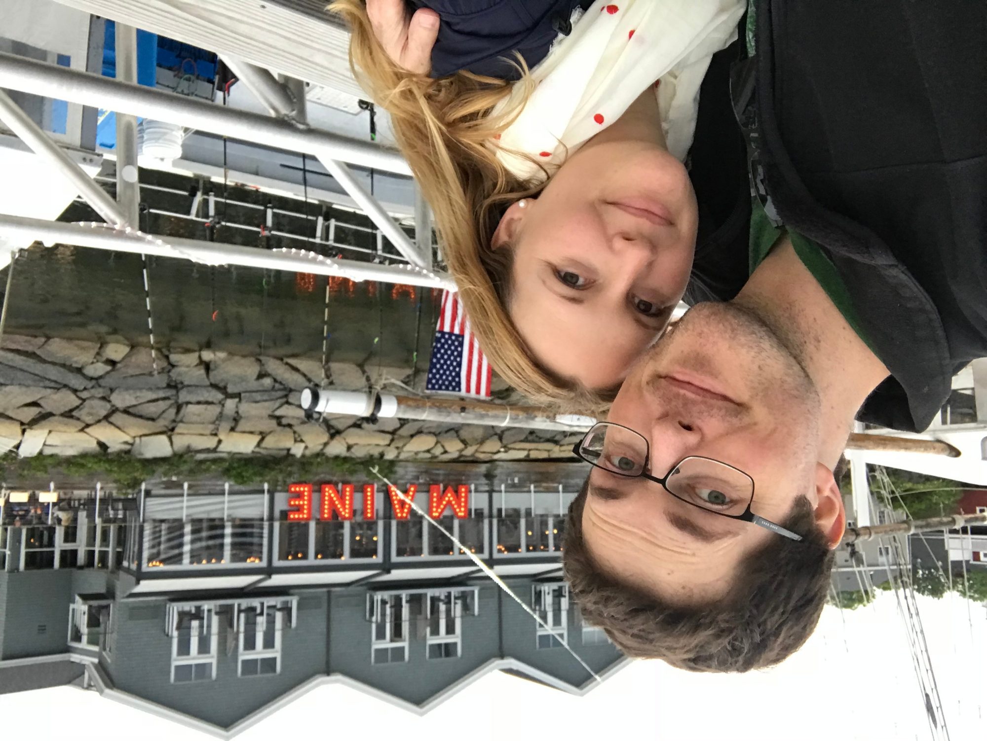 Caroline Vannatta and her husband