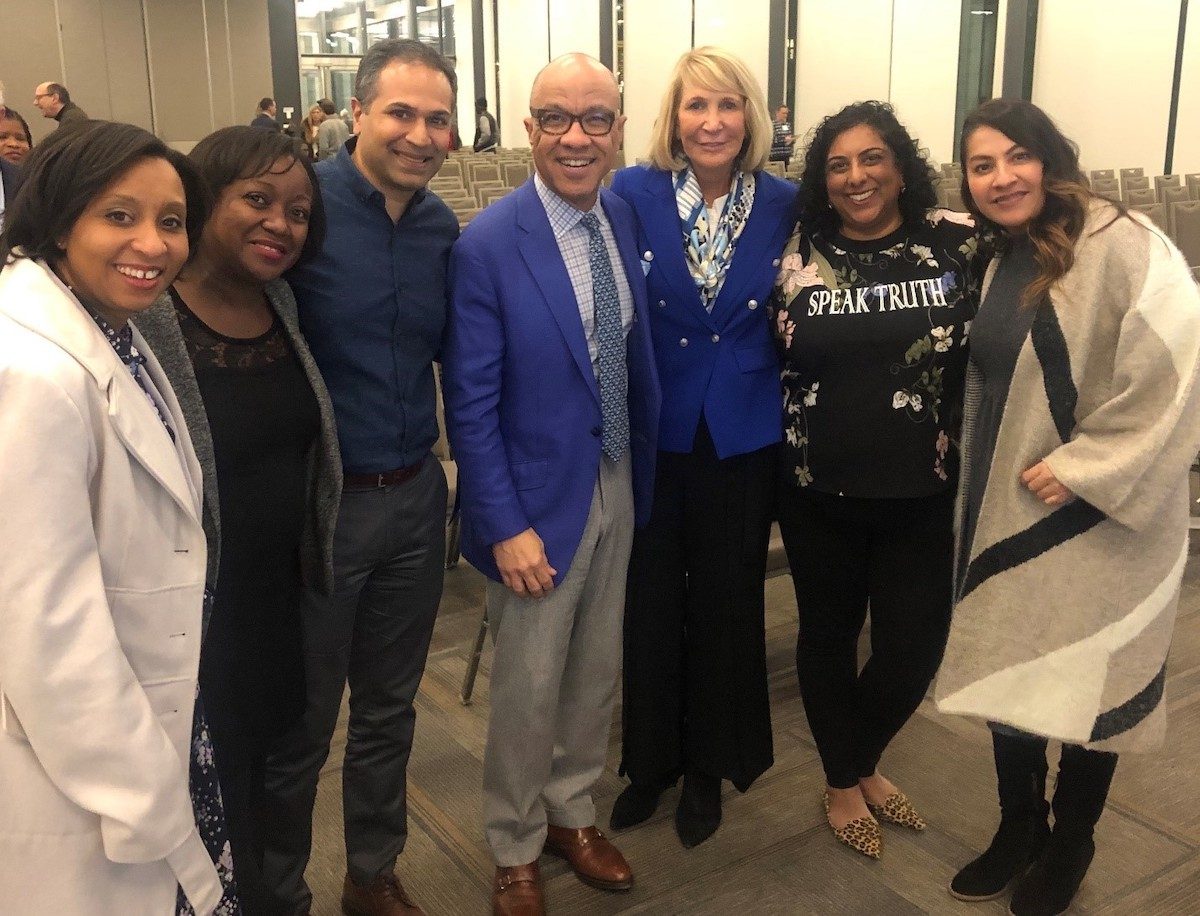 Fidelity Charitable team and Darren Walker