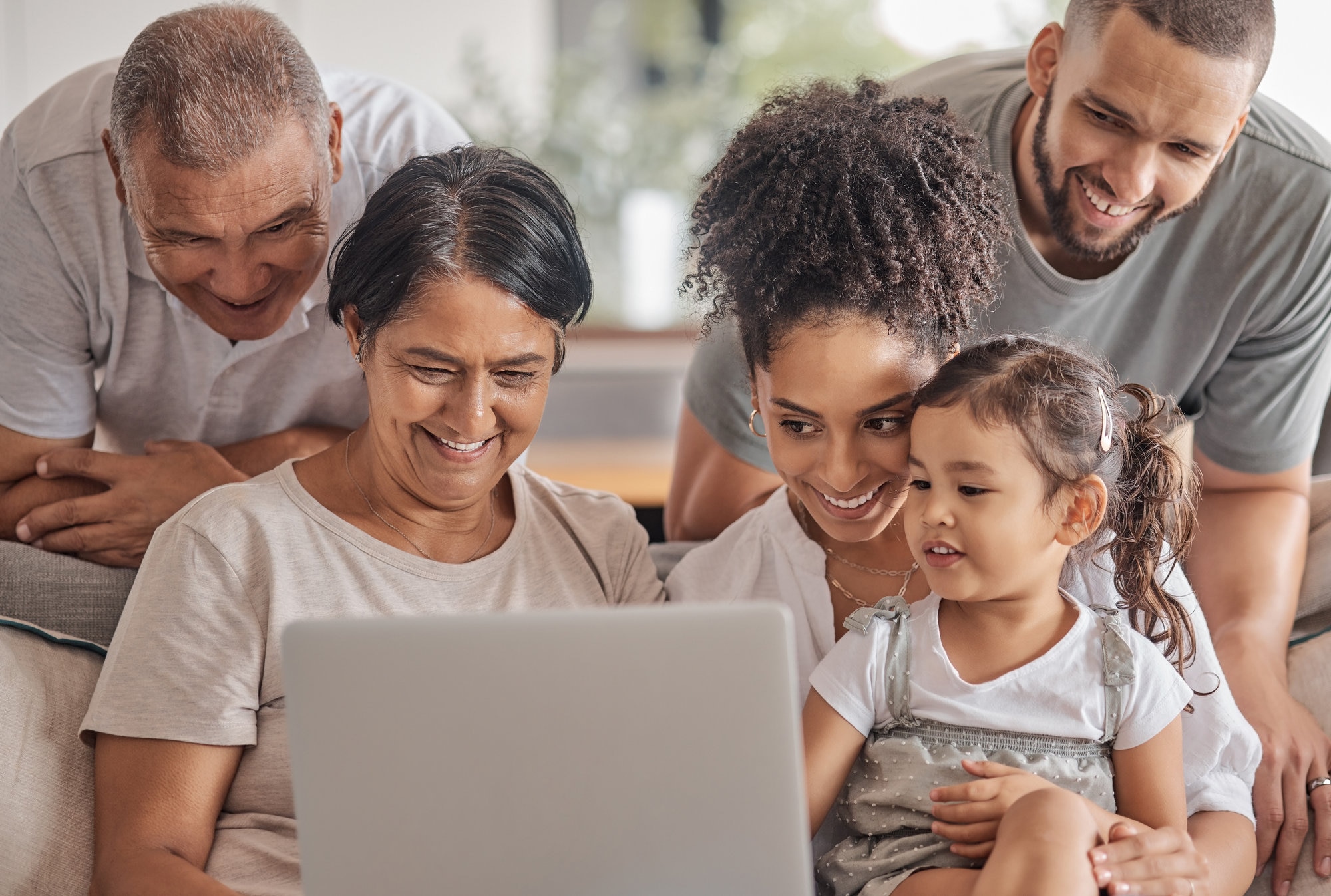 Parents including children in giving online choices
