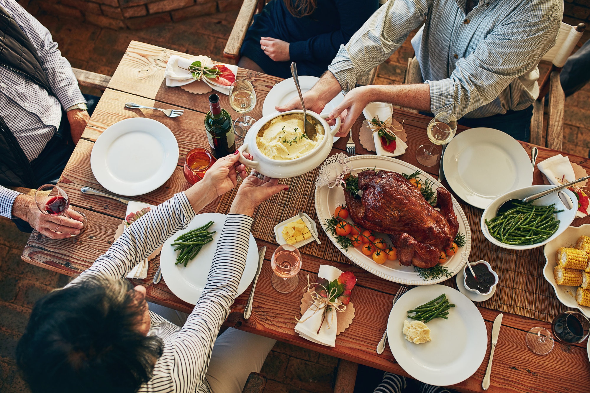 Thanksgiving meal