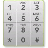 Phone key pad