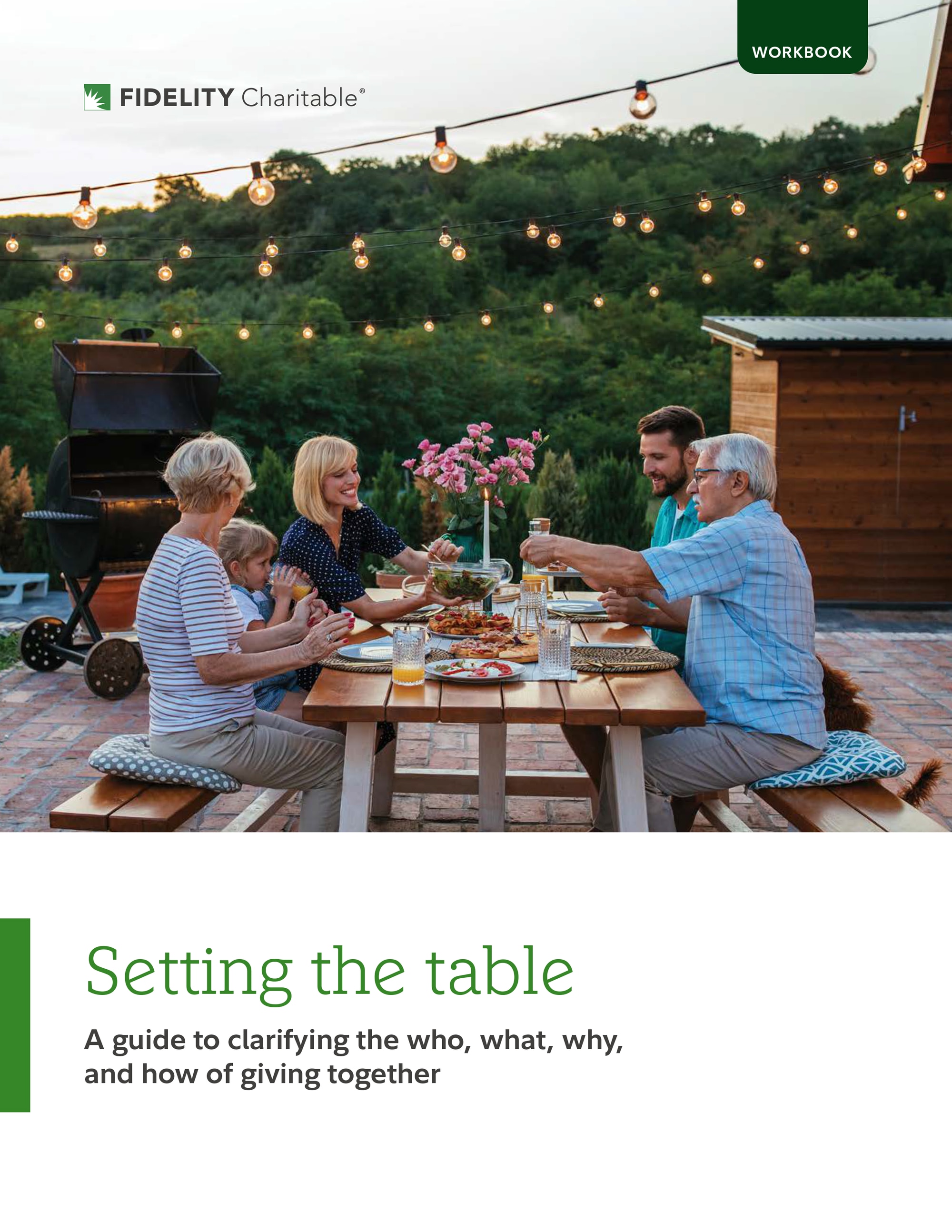 Setting the Table cover