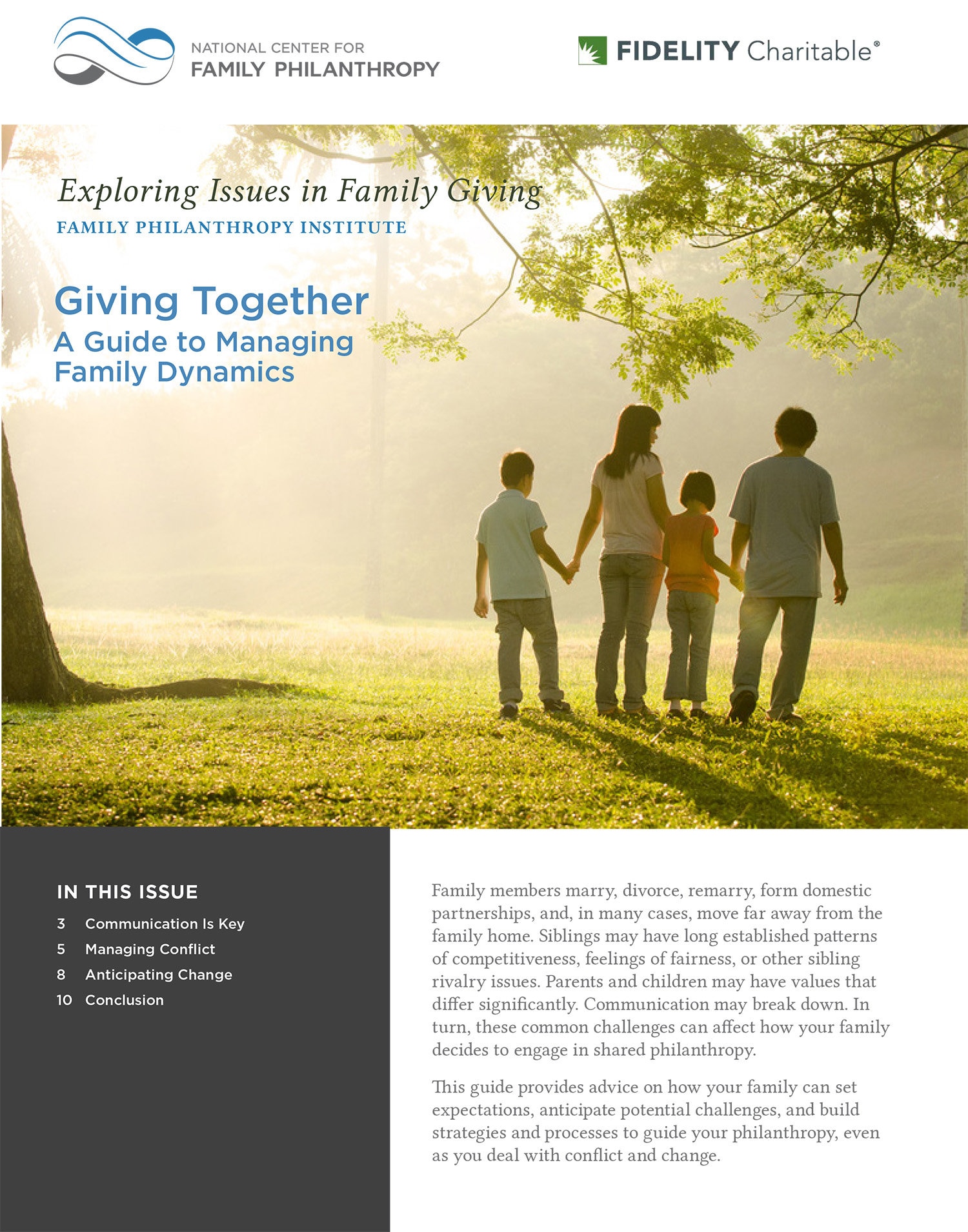 Managing Family Dynamics cover