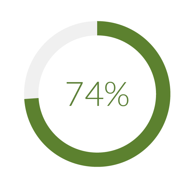 74%