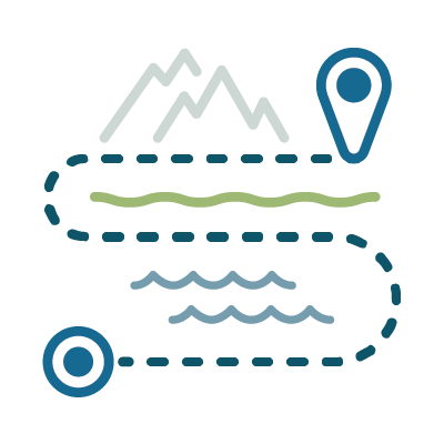 Determine your destination icon